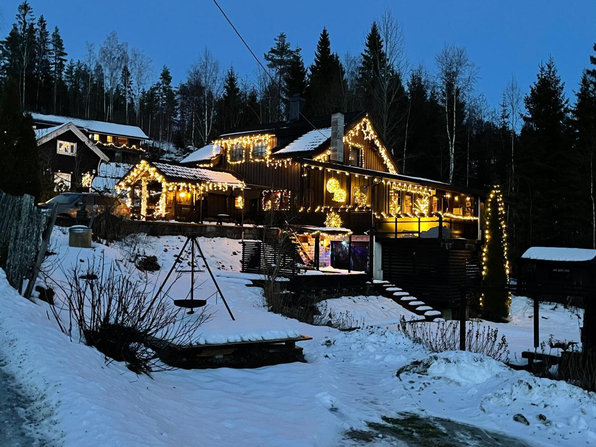 Stabbur Steinbekken, Back To Basic Primitive Overnight Eidsvoll Bagian luar foto
